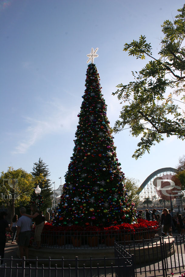 The Christmas tree in DCA, it is in the Bay area again this year