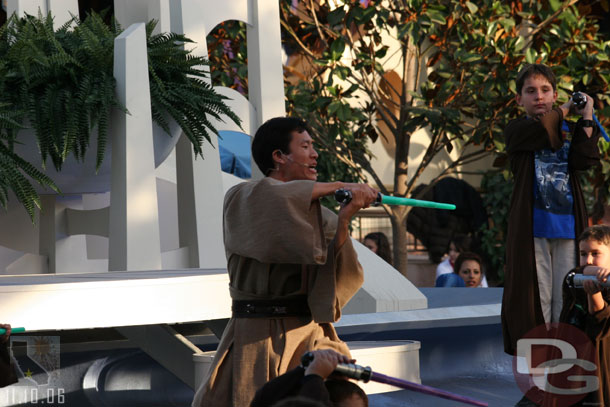 We stopped by the Jedi Training Academy
