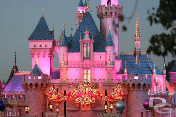 The Castle at dusk, one of my favorite times of the day