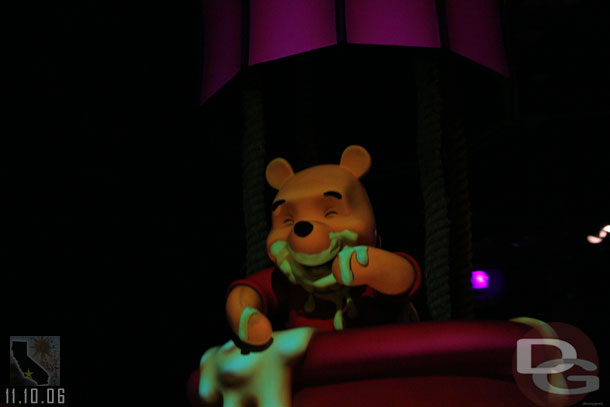 A couple shots from Winnie the Pooh.