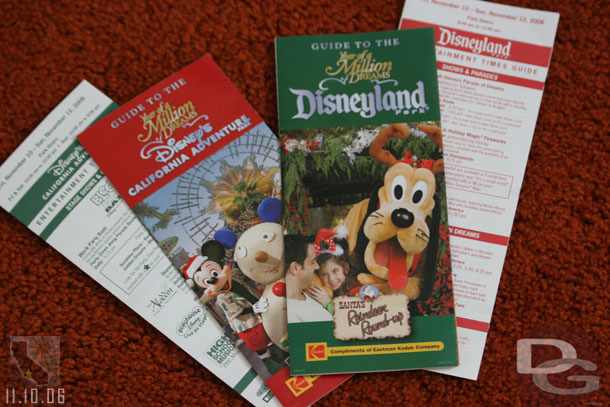 Last but not least a shot of the current guidemap covers..