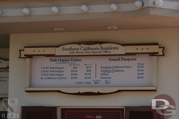 It still amazes me that a one day park hopper is now $83..  I remember paying nearly that for an annual pass not too long ago..