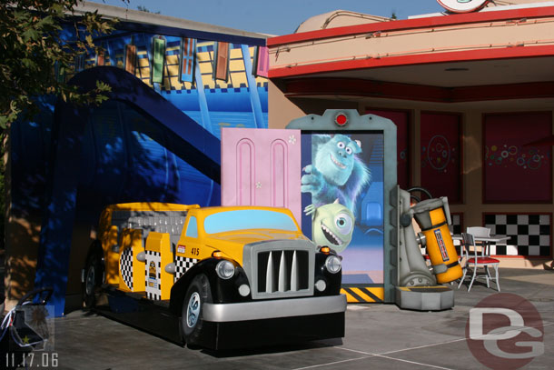 The walls are down at the photo spot near the old Coke area