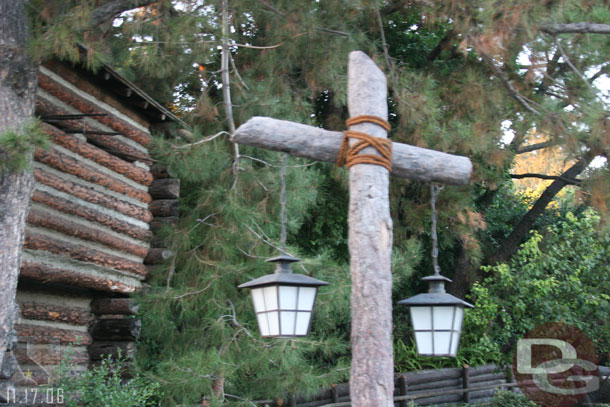 A random shot of the post in Frontierland..