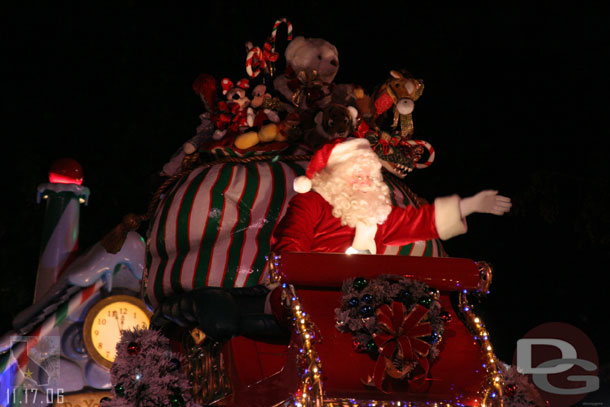 Speaking of new the finale float is new and looks great
