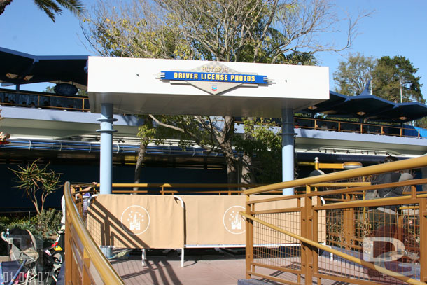 The Autopia exit ramp, wonder if having the DMV kiosks there will cause a traffic bottleneck