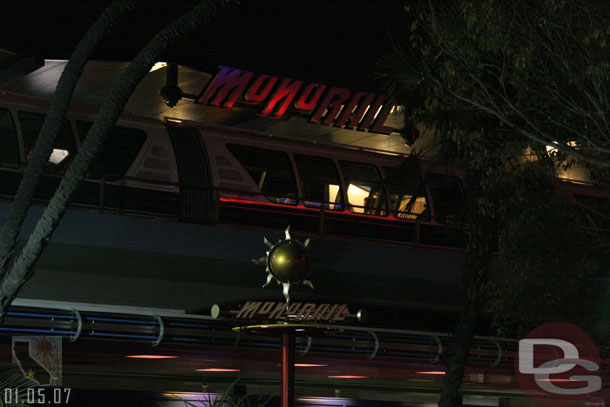 Neither was the monorail sign