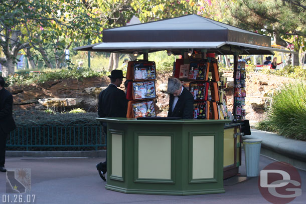 There is now a cart selling magic stuff at Downtown Disney