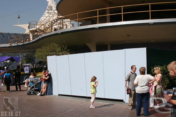 Some other work going on in Tomorrowland