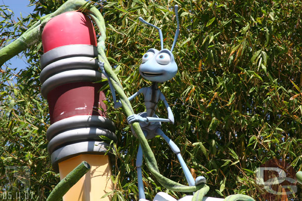 Speaking of Flik, looks like he needs some paint..