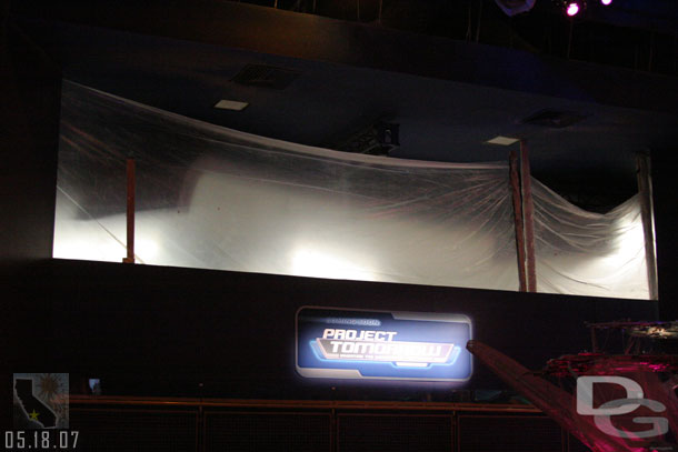 Work continues on the new Innoventions exhibit