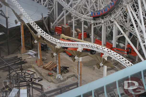 For more Toy Story Mania shots check out the Construction Progress section Sunday