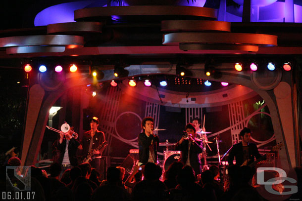 The Suburban Legends at the Tomorrowland Terrace