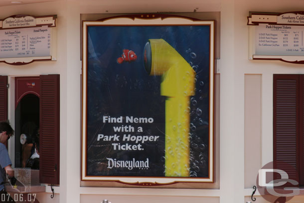 Noticed this ad on the ticket booths, for the past several ads they all pushed the Annual pass now its back to the park hopper (I am guessing this went up when the subs opened last month but I just did not notice it)