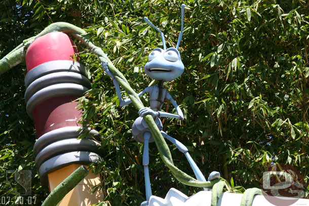 Flik could still use some paint