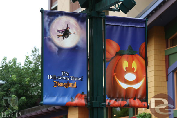 Downtown Disney banners