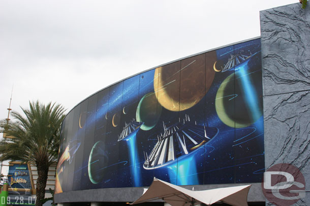 The mural in Tomorrowland has been replaced