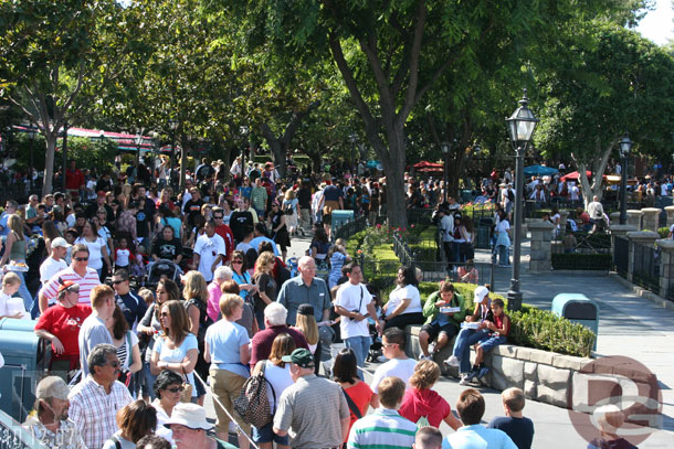 The crowds were high on Friday