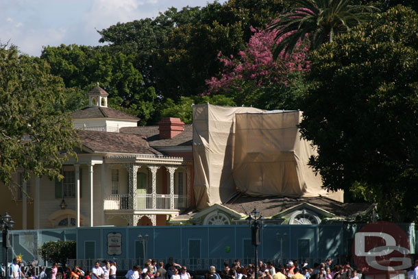 Same with the River Belle Terrace work, not much has visibly changed