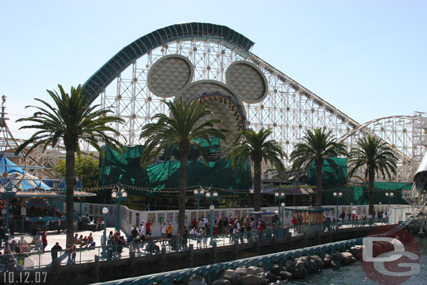 An overview of the Toy Story Mania progress, look for more shots Sunday in the Construction Progress section.