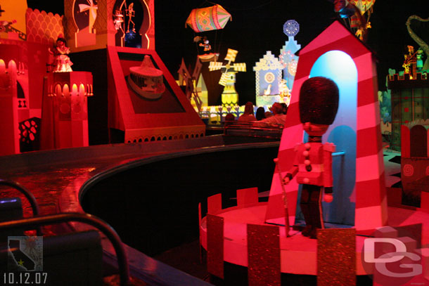 Small World has another week or so before its down for the annual changeover