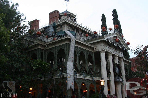 Now a trip through the Haunted Mansion