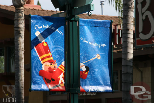 New banners at Downtown Disney