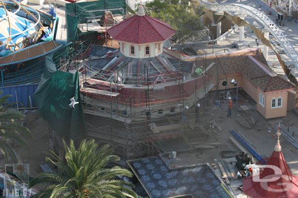 A look from above, a more extensive look will be posted Sunday in the Construction progress section