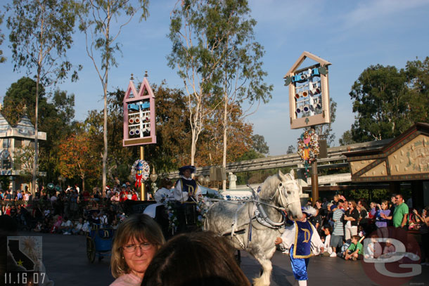 The Pre-parade is now Enchanted