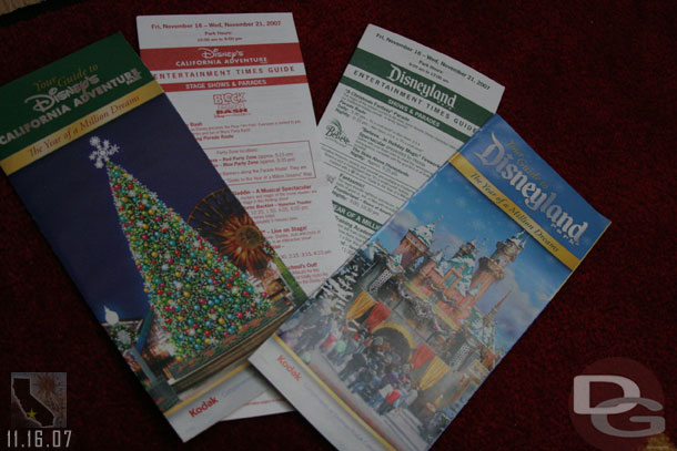 The current holiday guidemaps