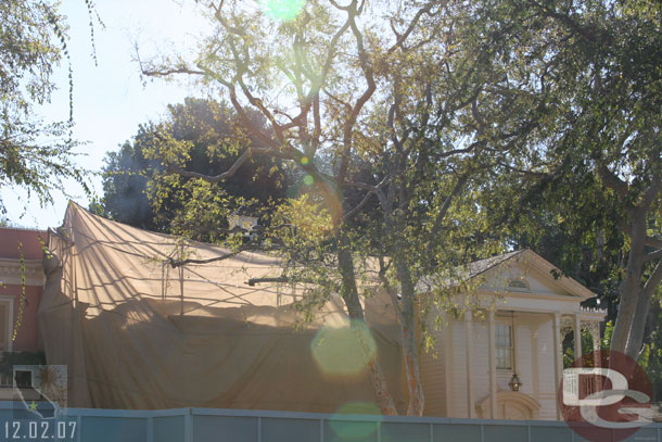 Work continues on the River Belle Terrace