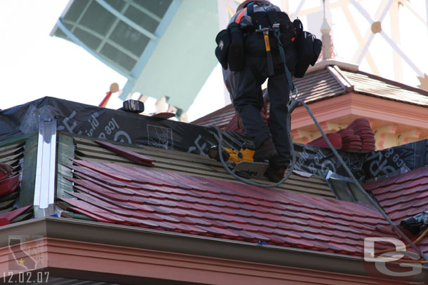 I think its interesting how they roof is a tradition one with individual tiles