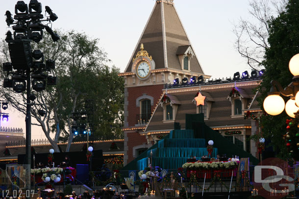 A couple pre-Candlelight shots, as I was testing my vantage point