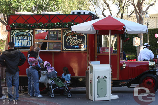 The corn dog truck is back.