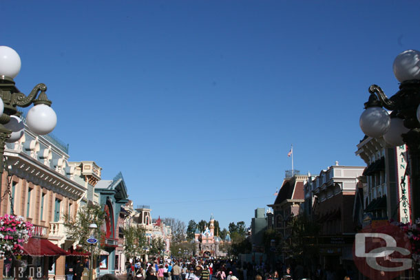 Looking down Main Street