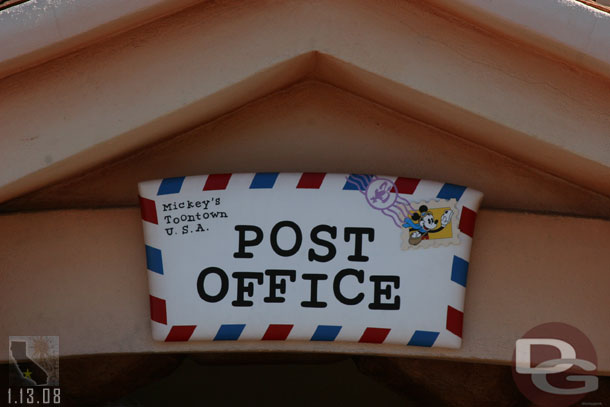 A couple random shots from the Toontown Post Office