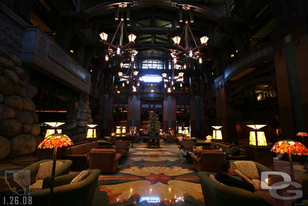 A quick stop by the Grand Californian