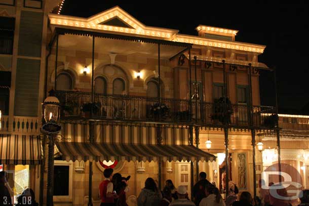 The newly painted building on Main Street