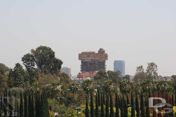 Tower of Terror in the distance