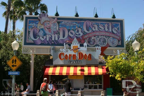 Corn Dog Castle is re-opened.