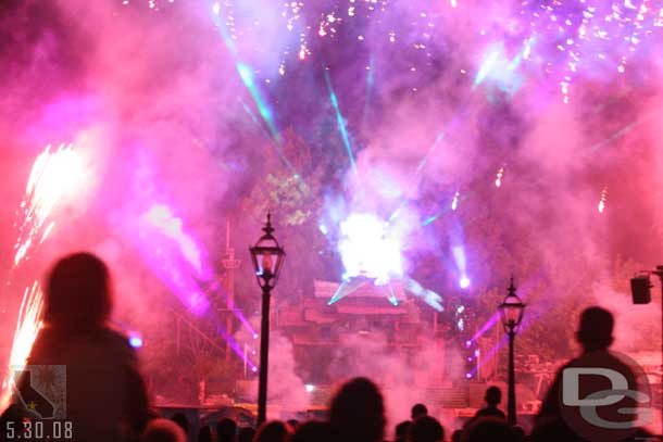 A random (and not very good) Fantasmic shot