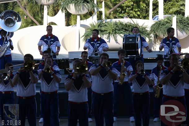 The College Band at Tomorrowland Terrace