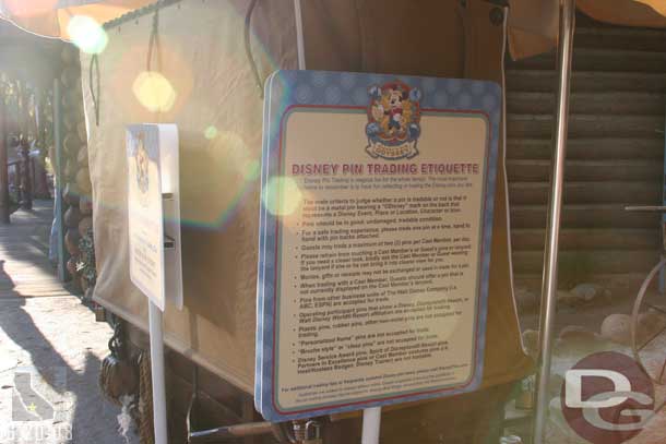 Another pin cart in Frontierland