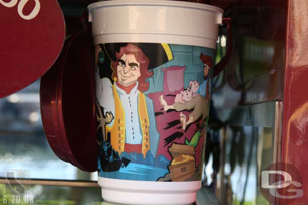 A Pirates popcorn bucket