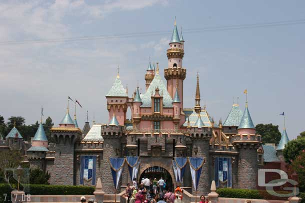 The banners are back up on the castle