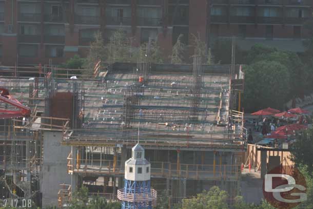 A shot of the DVC work from the Sun Wheel (more in the Construction Progress section tomorrow)