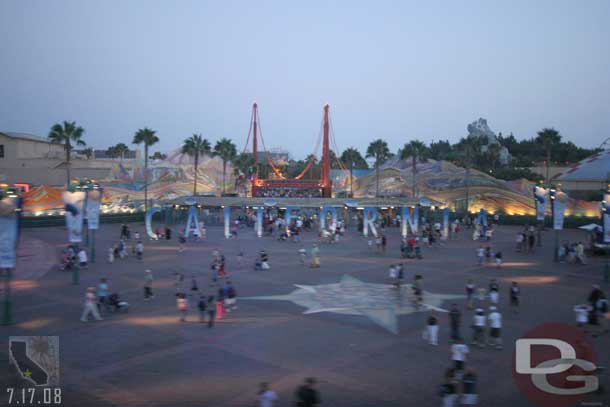 The DCA entrance