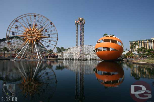 I spend some time wandering the Pier area grabbing some wide shots to show the area before the renovations start this fall.