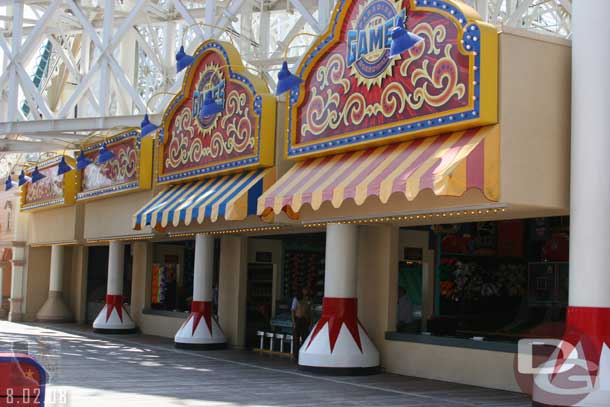 Not much happening at the Midway Games