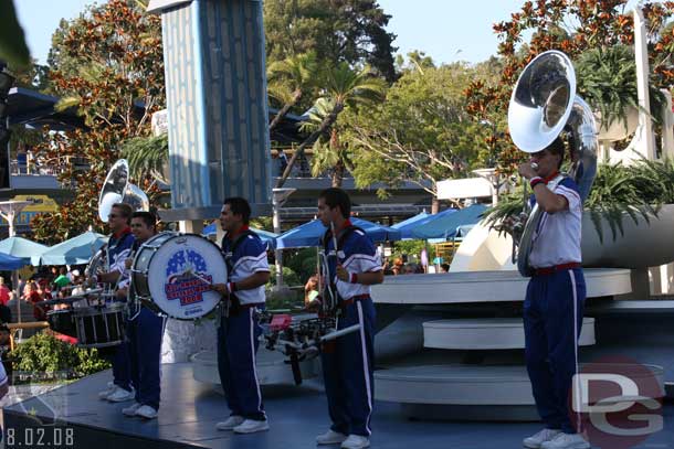 A random College Band shot